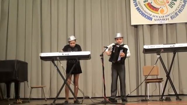 63 - Дуэт Содружество, г. Коломна - М. Товпека-Эстрадный танец смотреть онлайн