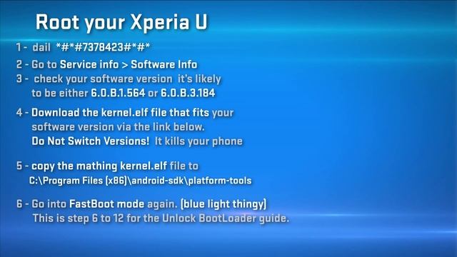 How To Root Xperia U смотреть онлайн