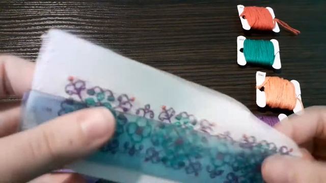 Прикладна вишивка // ЗАКЛАДКА для книг // Весь процес вишивки // Від організації до оформлення смотреть онлайн