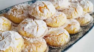 ПЕЧЕНЬЕ ЛИМОННОЕ без муки,таящее во рту,легкое и быстро готовящееся 10 минут!