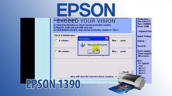 Epson 1390 Adjustment Program Resetter