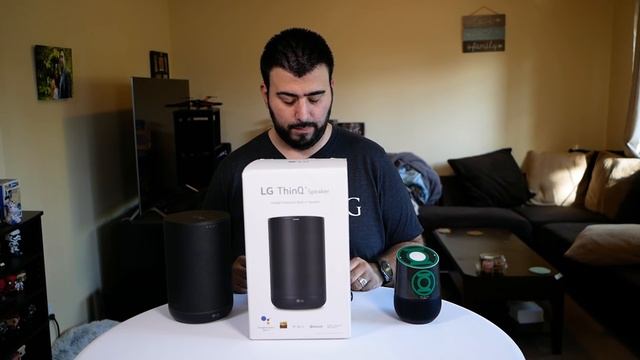 LG ThinQ WK7 Smart Speaker Review - The Best Google Home Speaker? - YouTube Tech Guy смотреть онлайн