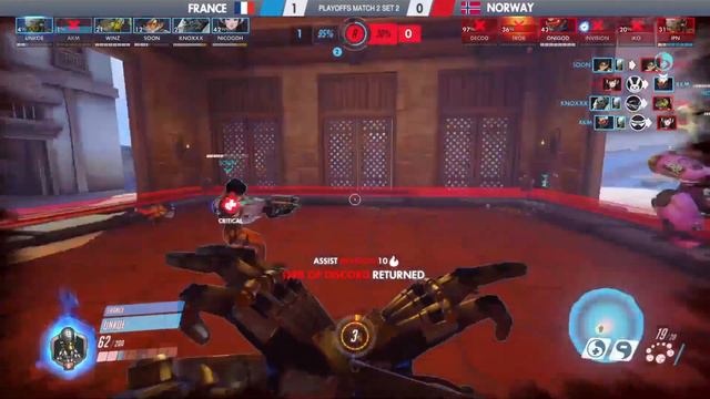 France vs Norway | Overwatch World Cup 2017 Highlights смотреть онлайн