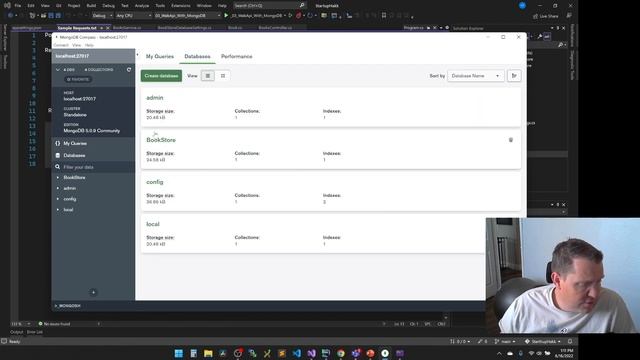 C# .NET 6 Web Api with MongoDb, Swagger, basic CRUD operations смотреть онлайн