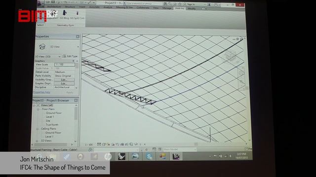 Jon Mirtschin, IFC4: The Shape of Things to Come (The BIM Day Out) смотреть онлайн