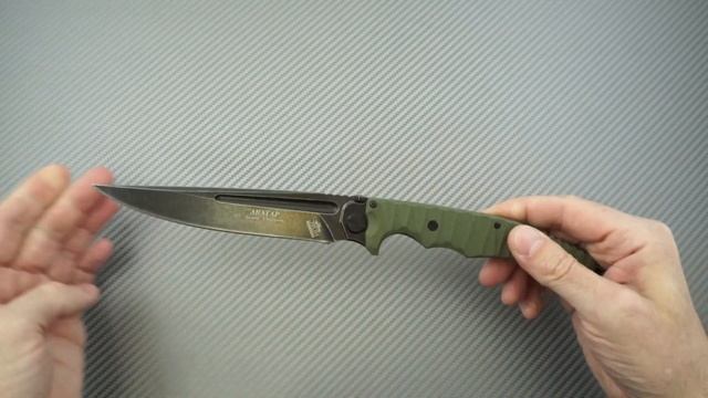 Большой складной нож НОКС "Аватар" AUS8, краткий видео обзор и распаковка смотреть онлайн