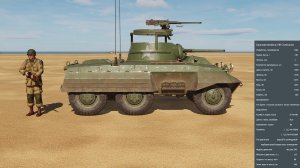 Бронеавтомобиль М8 Greyhound (США). Симулятор DCS World. 
Рассматриваем бронеавтомобиль.