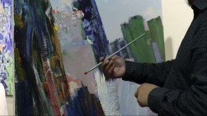 Бато Дугаржапов. Мастер-класс в Галерее Живописи 20 Века