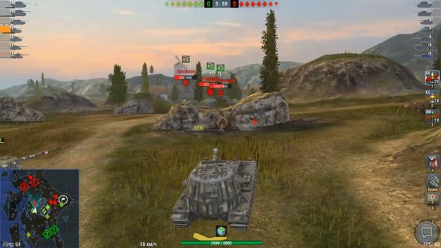 World of Tanks Blitz-немецкий танк VK 72.01 K смотреть онлайн