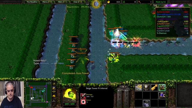 Warcraft 3 Green Circle TD All Stars - Интересна карта смотреть онлайн