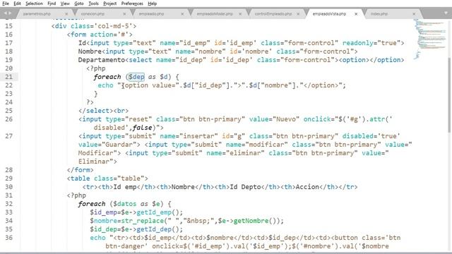 CRUD MVC PHP v2 смотреть онлайн