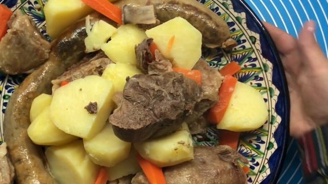 Бешбармак с КАЗЫ/ Казахская кухня смотреть онлайн