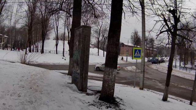 Смоленск. 05.12.2021. Улица Маршала Жукова. смотреть онлайн
