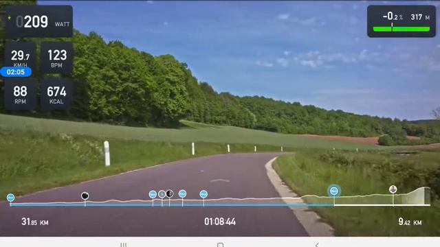 Tacx ride - Tacx Neo 2T - Aube Valley смотреть онлайн