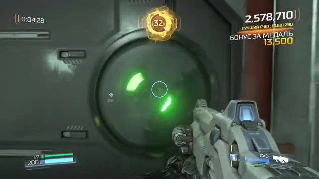 DOOM Arcade Mode Ultra Nightmare Lazarus Labs Slayer Rank смотреть онлайн
