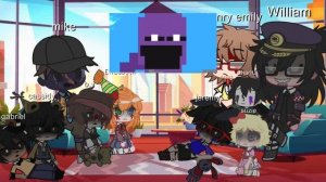 The missing kids and the aftons and Emily’s  react to fnaf lore in a nutshell  I forgot to add frit