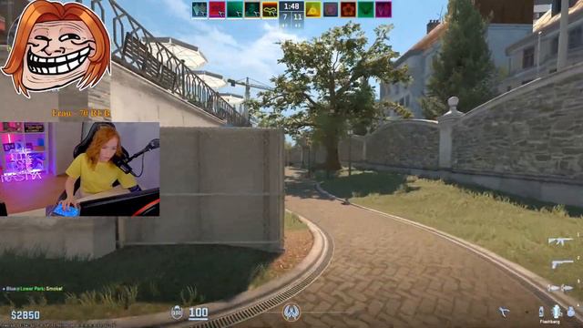 ИЗ-ЗА ТАКИХ ТИММЕЙТОВ ТЫ ПРОИГРЫВАЕШЬ В COUNTER STRIKE 2 смотреть онлайн