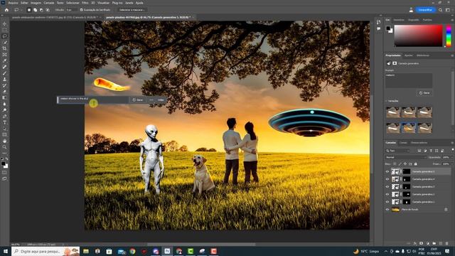 TUTORIAL Photoshop com Inteligência Artificial Firefly! Passo a Passo Generative FILL IA смотреть онлайн