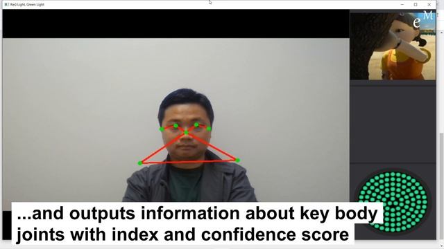 Python: Pose Estimation with TensorFlow MoveNet [Exercise: Squid Game, Red Light, Green Light] смотреть онлайн