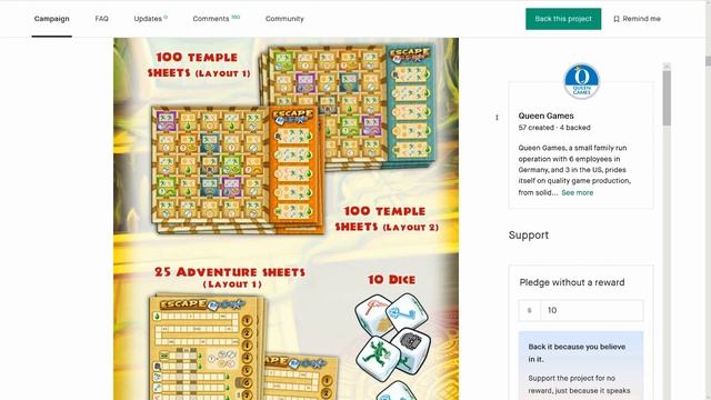 Escape Roll and Write - Kickstarter Board Game - KS Spotlight by KiS 102.4 смотреть онлайн