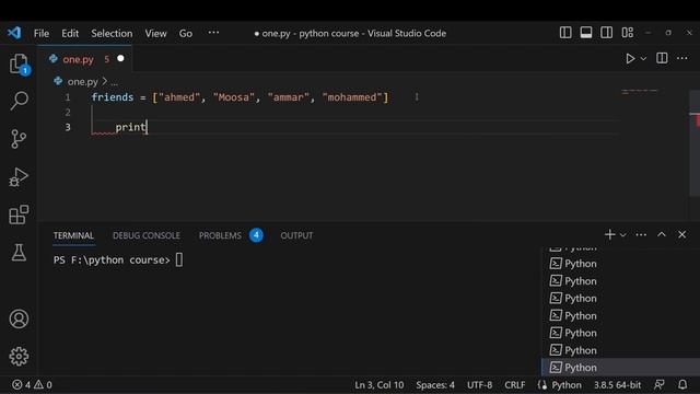 Arabic Python 8 (Lists)||بايثون بالعربي 8 (Lists) смотреть онлайн