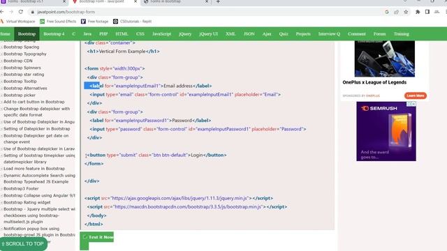 Bootstrap 5 tutorial for beginners in Hindi || Forms in Bootstrap (Part-06) смотреть онлайн