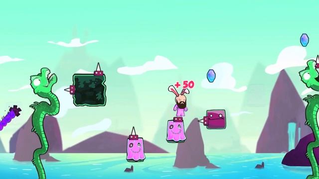 Cloudberry Kingdom - Gameplay Video (Wii U) смотреть онлайн
