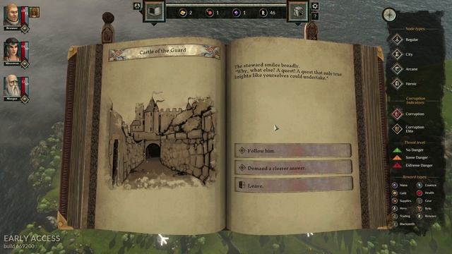 Let's Play The Hand of Merlin - Part 1 - Darkest Dungeon meets The Banner Saga! смотреть онлайн