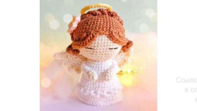 МК по вязанию амигуруми Ангел крючком. Автор: @littleyarnpotato смотреть онлайн