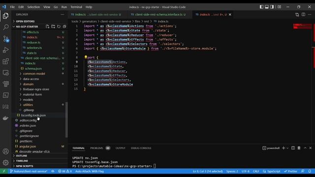 How to Create an Nx Workspace Generator and ts-morph смотреть онлайн