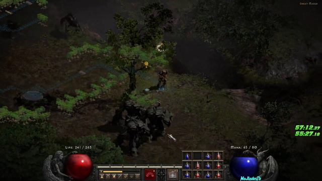 Diablo 2: Resurrected speedrun. 100% Normal Druid 1:50:12 смотреть онлайн
