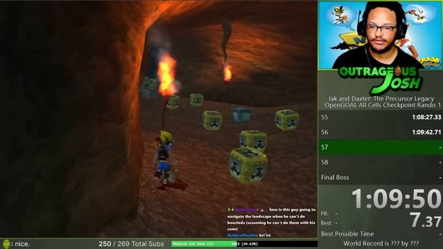 Jak and Daxter All Power Cells Speedrun, But I Get Teleported After Every Cell смотреть онлайн