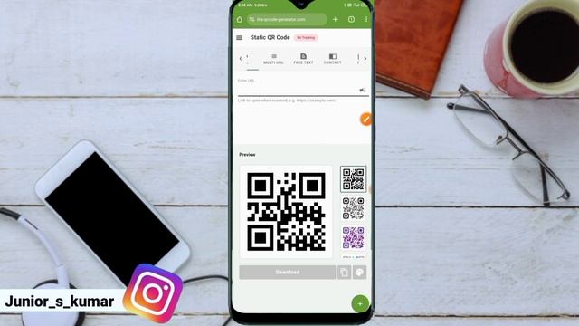 QR Code बनाए अपने किसी भी Social media account | Create QR Code of any of your social media account смотреть онлайн