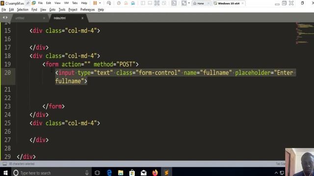 4. SIMPLE FORM DEVELOPMENT USING BOOTSTRAP смотреть онлайн
