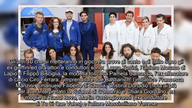 ✅ Amici Celebrities, da Ciro Ferrara a Filippo Bisciglia: tutti i Vip in gara e la divisione bianc смотреть онлайн