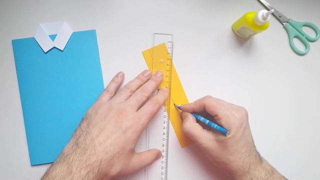 DIY Подарок на 23 февраля | Простая открытка своими руками смотреть онлайн