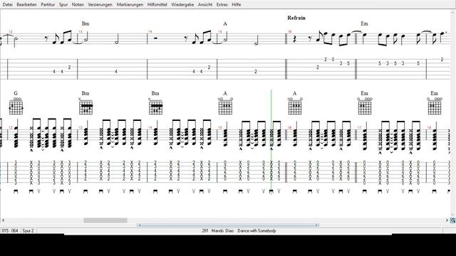 Mando Diao - Dance with Somebody - Tabs смотреть онлайн