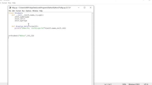 Built in class attributes Example in Python смотреть онлайн