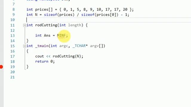Dynamic Programming - RodCutting смотреть онлайн