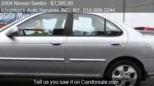 2004 Nissan Sentra 1.8 S - for sale in Albany, NY 12205 смотреть онлайн