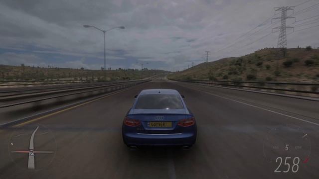 Forza Horizon 5 Audi RS 6 2009 (978HP) 0/300 KM/H смотреть онлайн