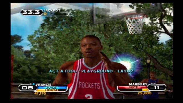 NBA BALLERS(Sony Playstation 2) Stephon Marbury vs Steve Francis смотреть онлайн