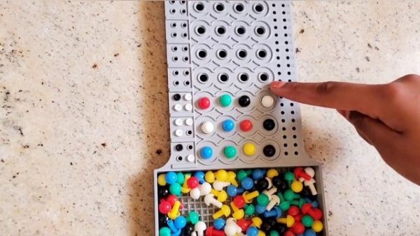 How to play Mastermind brain game with full instructions by my kids || Mastermind board game rules