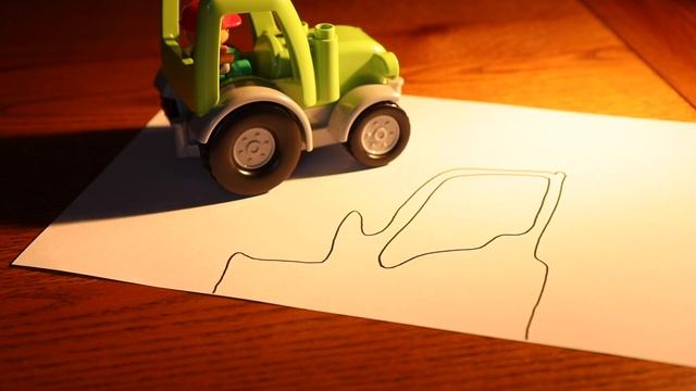 Shadow Tracing with LEGO DUPLO - DIY Shapes Game for Parents смотреть онлайн