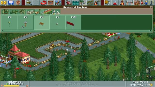Let's Play Roller Coaster Tycoon - Road to Mega Park смотреть онлайн