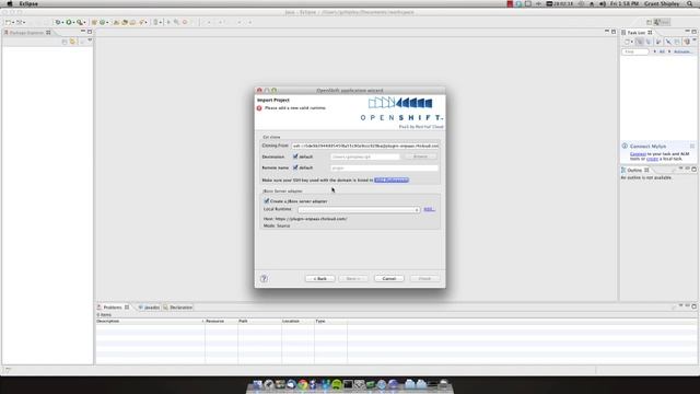 Deploying Java Apps to the Cloud with the OpenShift Eclipse Plug-In смотреть онлайн
