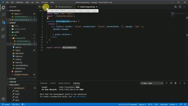 React js tutorial for advance user | Part 5 Global Variables [hindi] | 2020 смотреть онлайн