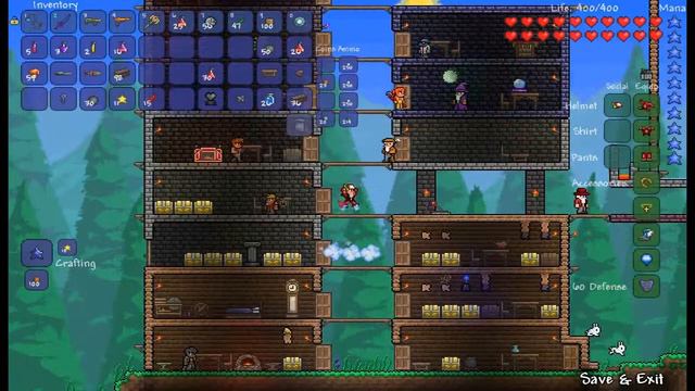 Terraria: Hardcore Challenge - #136 - MORE POTIONS AND BULLETS