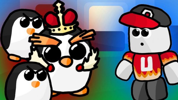 НА НАС НАПАЛИ ПИНГВИНЫ в ROBLOX Bed Wars