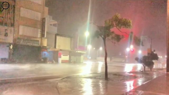 Houses destroyed as typhoon Koinu with powerful wind causes damage in Taiwan смотреть онлайн